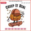 Pumpkin Boy on Skateboard Embroidery Design File | Halloween Costume | Creep It Real | Digital Pattern
