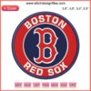 Boston Red Sox Embroidery Design | MLB Baseball Logo | Digital Download Machine Embroidery File
