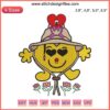 Bad Bunny Halloween Embroidery: Sad Heart Un Verano Sin Ti Benito Design File - Perfect for Machine Embroidery Projects