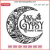 Stevie Nicks Gypsy Boho Witch Embroidery Design File; Funny Quote, Machine Stitch, Vintage-Inspired, Digital Art.