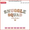 NICU Nurse Snuggle Embroidery Design: Neonatal Intensive Care Unit Gift with Cute Heart and Baby Feet Pattern.