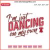 Philadelphia Phillies Dancing On My Own Embroidery Design File | Baseball-Themed Embroidery Pattern for Fans