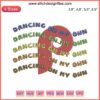 Phillies Baseball Embroidery: "Dancing On My Own" Design Featuring Team Colors & Logo