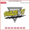 Shazbot Mork And Mindy Embroidery Machine Design File with Alien Theme from Mork And Mindy TV Series, Nostalgic Stitch Pattern.