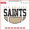 New Orleans Saints Logo Embroidery File | NFL Football Design for Machine Embroidery