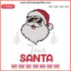 Team Santa Christmas Squad Embroidery Design | Festive Family Santa Squad Funny Xmas Machine Stitching File