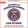 University of American Samoa Law School Embroidery Design | Lawyer Gift | Unique Machine Stitching | Legal Profession Keepsake