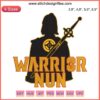 Warrior Nun Logo Embroidery Design | Netflix TV Series Machine File | Unique TV Logo Embroidery Pattern